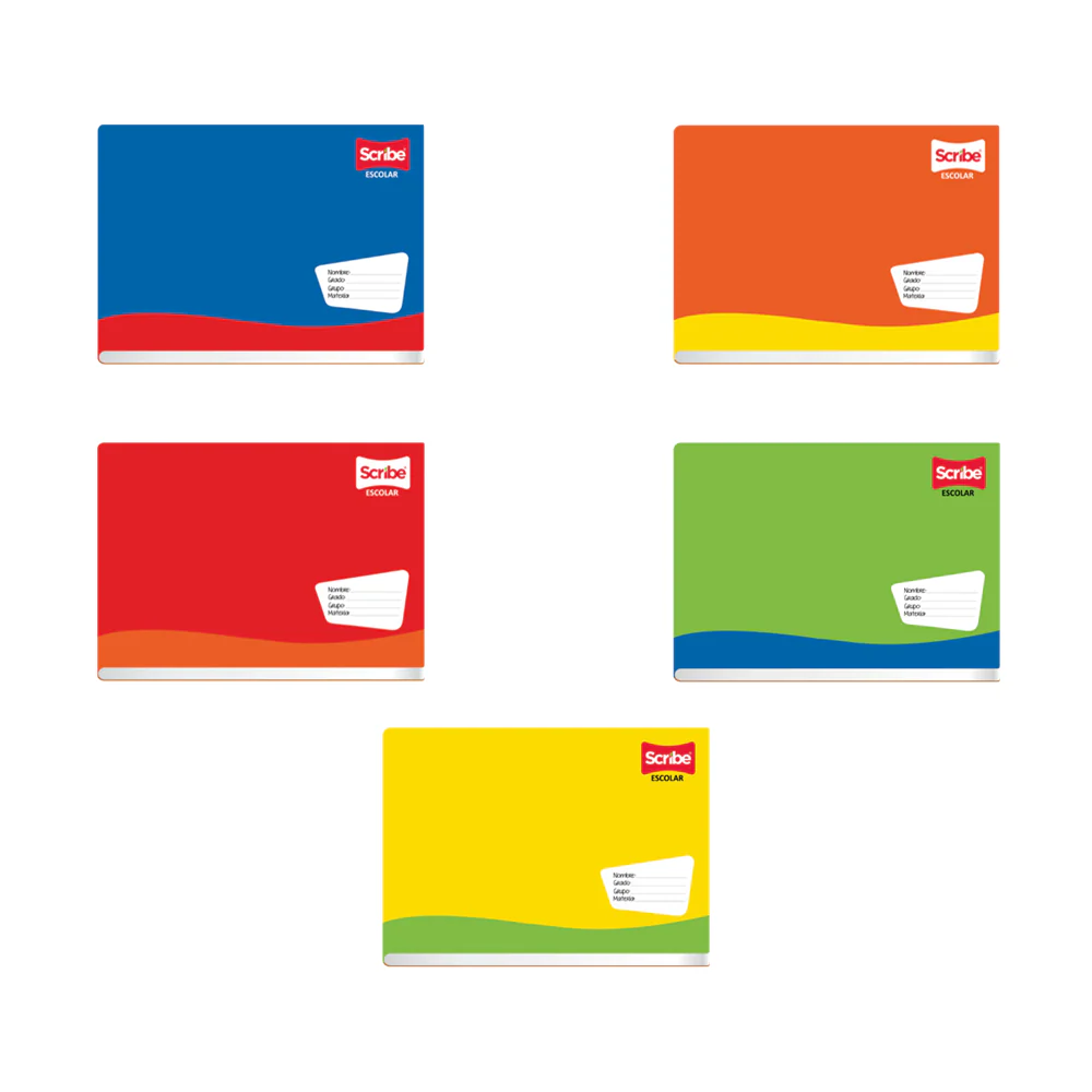 CUADERNO ITALIANA SCRIBE RAYA GRAPA 100H.