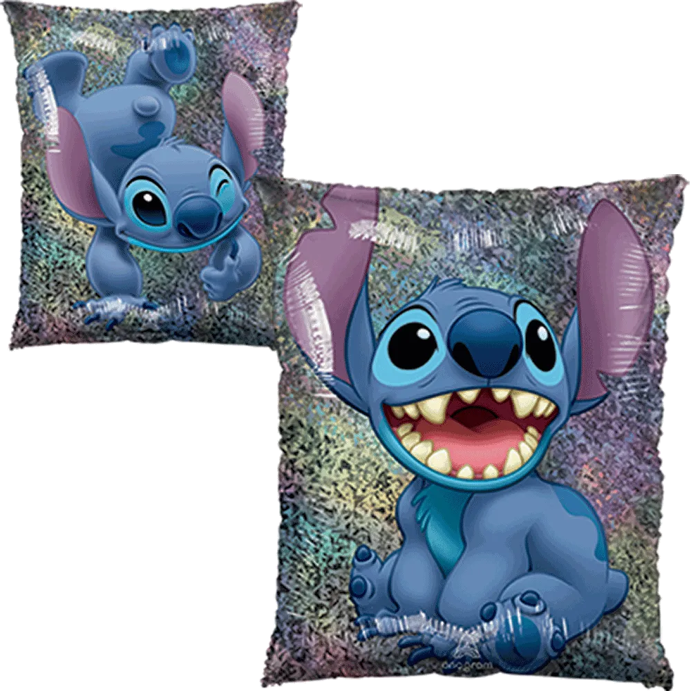 GLOBO METALICO HOLOGRAFICO STITCH POSES S-H 39064-20