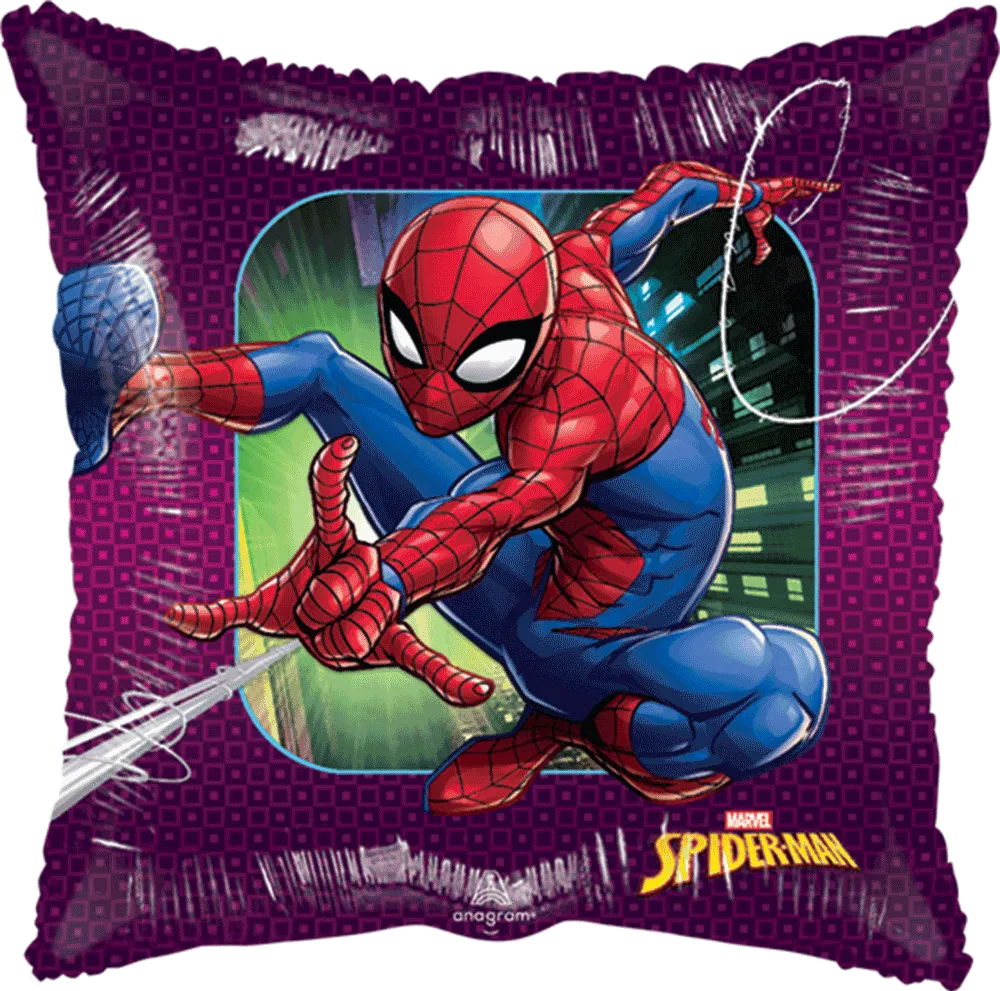 GLOBO METALICO SPIDERMAN 9" S-H 39299-09