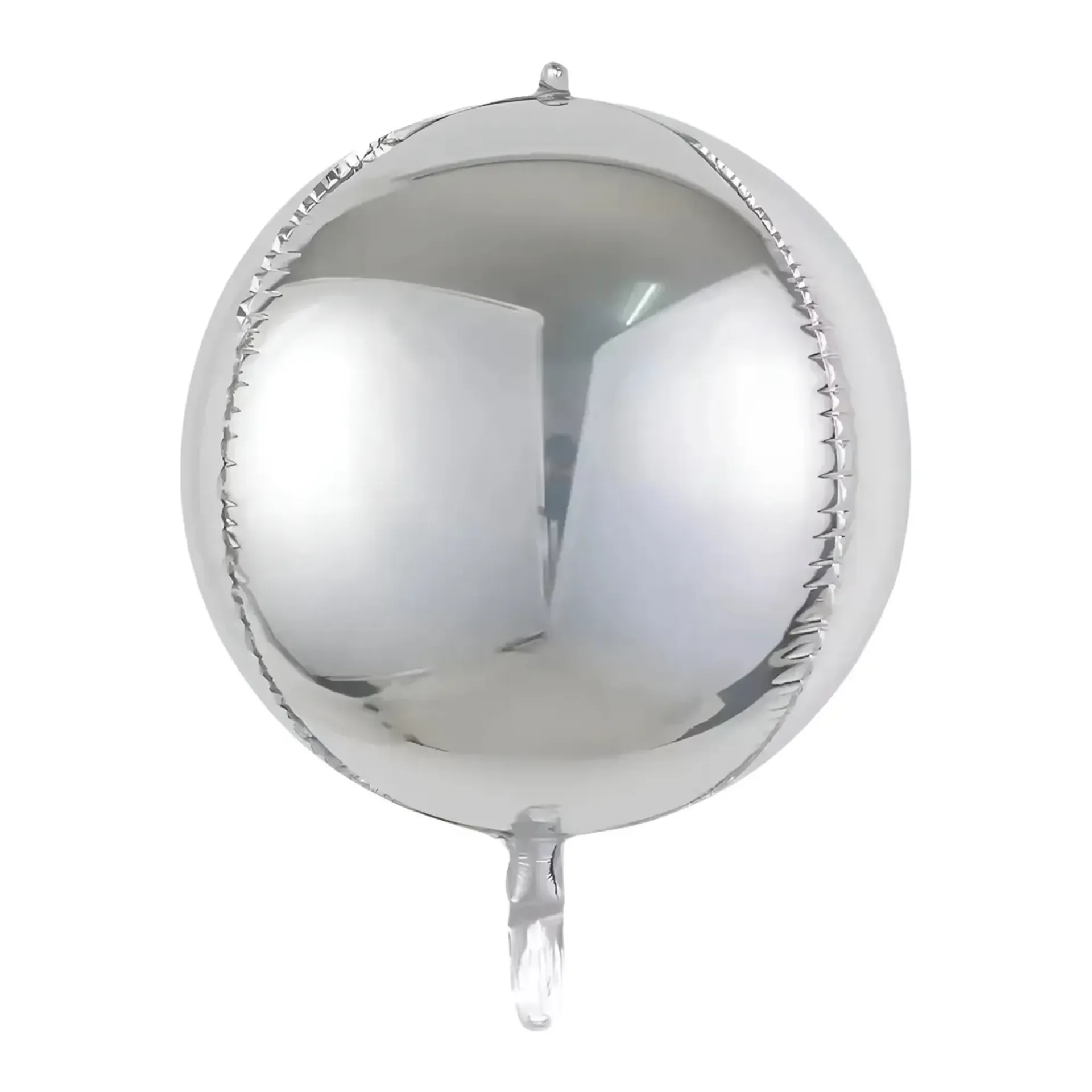 GLOBO MET. BURBUJA PLATA ORBZ 22" S-H HX-2550