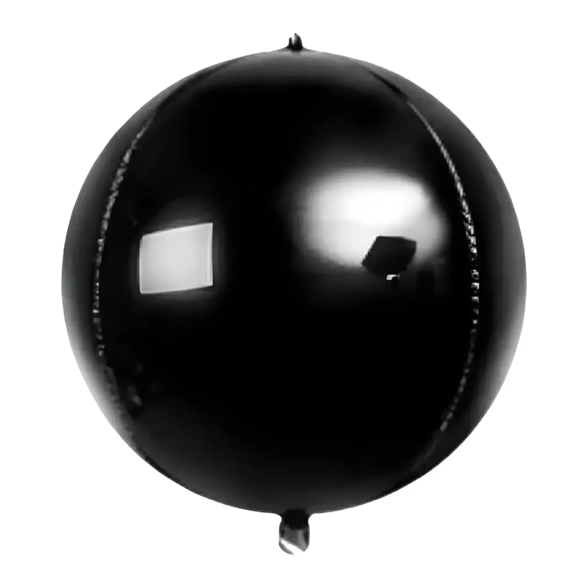 GLOBO MET. BURBUJA NEGRO ORBZ 22" S-H HX-2550