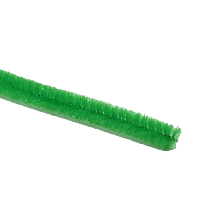 CHENILLE POLIESTER SELANUSA C/10 PZ 9-VERDE BANDERA