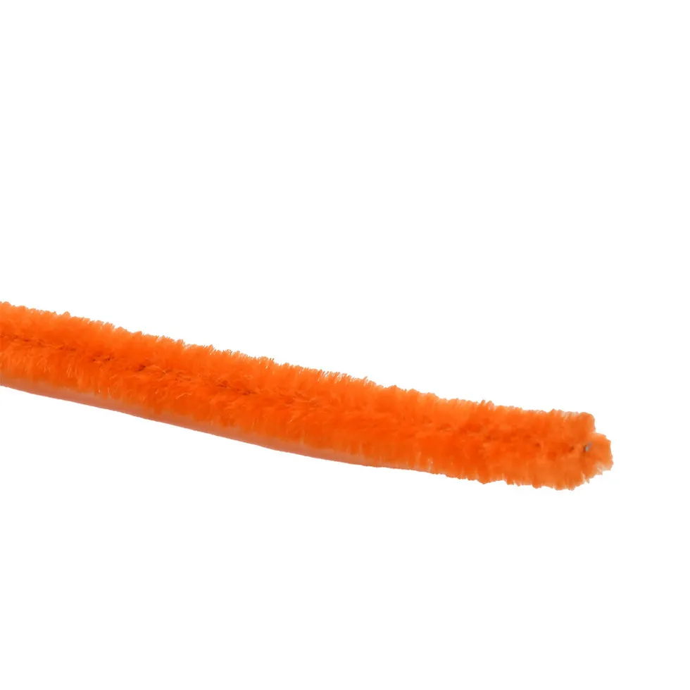 [17501228815785] CHENILLE POLIESTER SELANUSA C/10 PZ 4-NARANJA