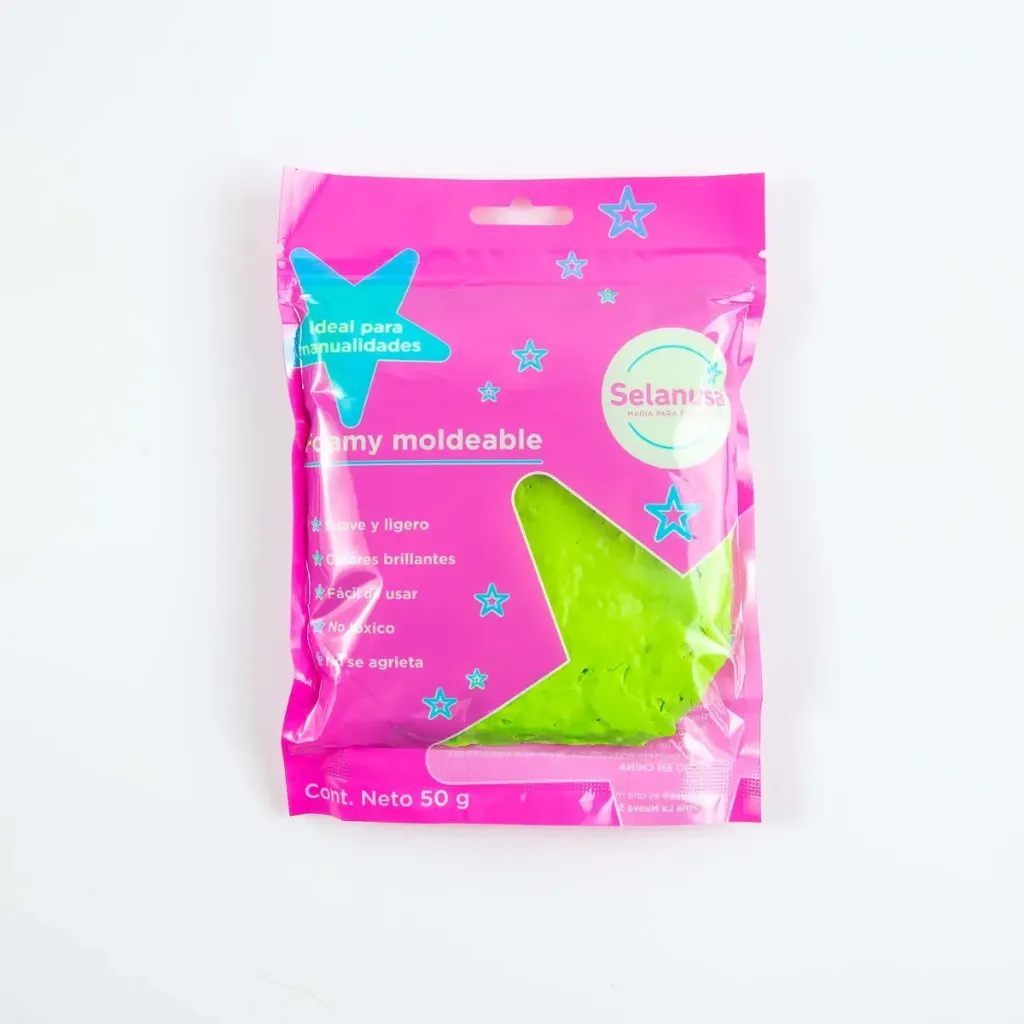 FOAMY MOLDEABLE SELANUSA 50GR. VERDE LIMON