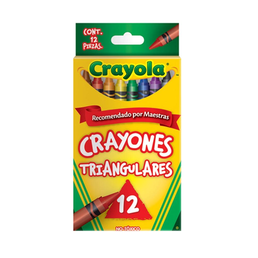 CRAYONES EST. C/12 CRAYOLA JUMBO TRIANG. 524312