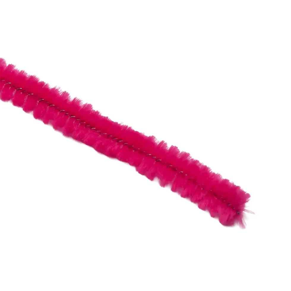 [17501228824831] CHENILLE POLIESTER SELANUSA C/10 PZ 25-FUCSIA
