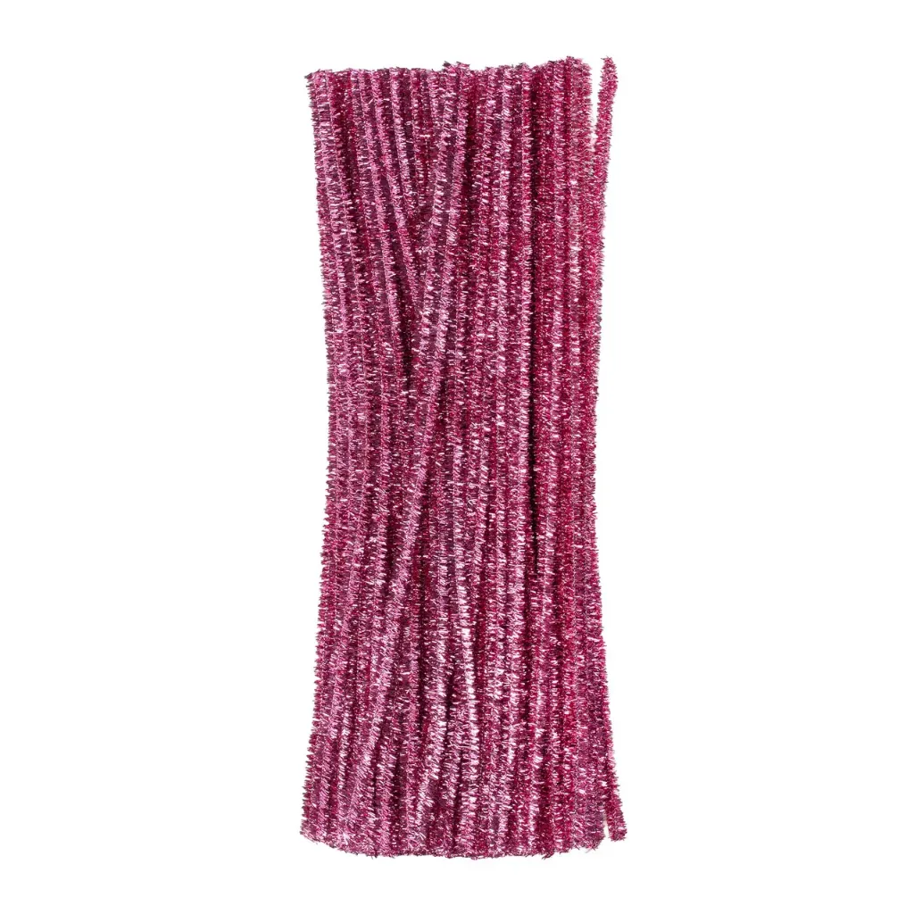 CHENILLE METALICO SELANUSA C/10 PZ 56-ROSA
