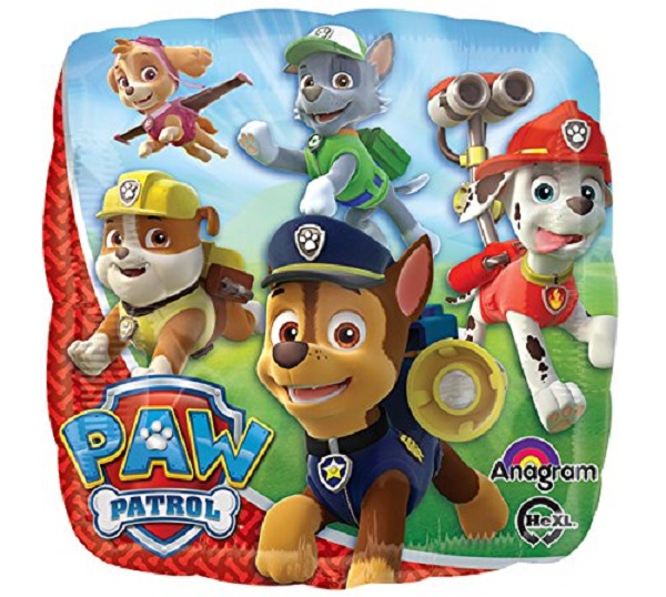 GLOBO MET. PAW PATROL 18" S-H 30179