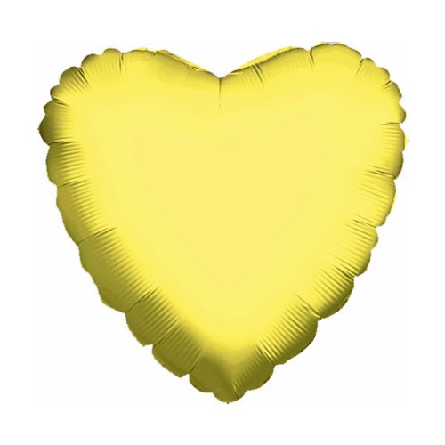[742554342334] GLOBO MET. CORAZON DORADO 18" S-H 34108-18