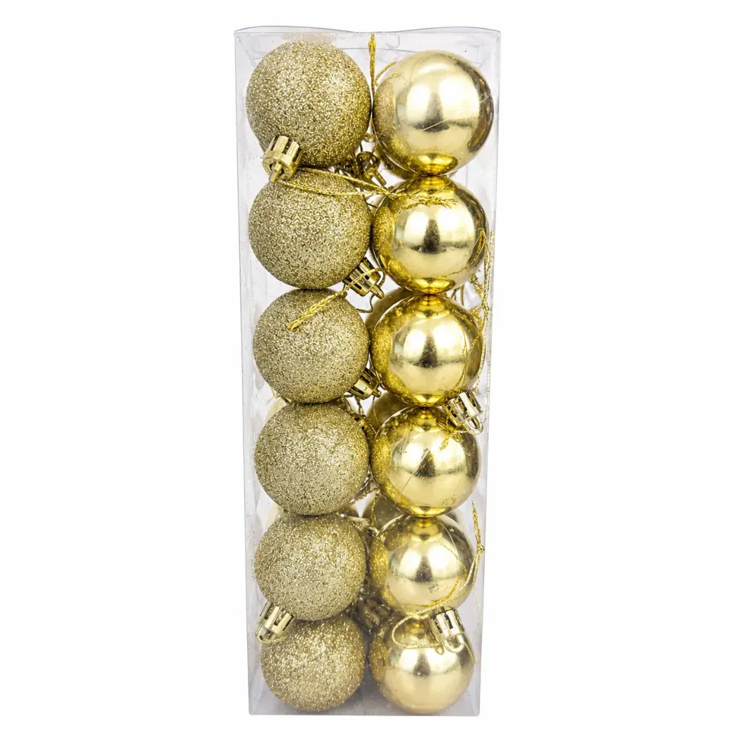 [0030061110041] ESFERAS NAVIDEÑAS 4 CM C/24 PZA 6111-41