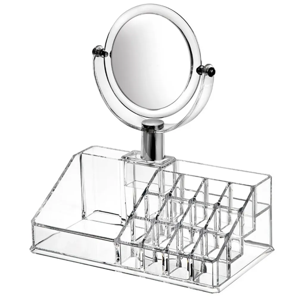 [0015341420079] ORGANIZADOR DE MAQUILLAJE CON ESPEJO 34142-79
