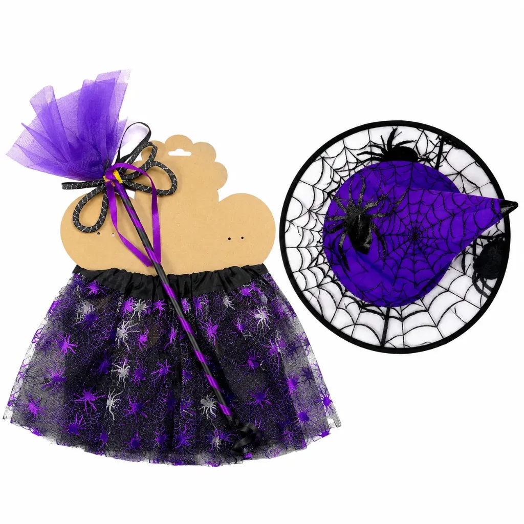 DISFRAZ DE BRUJA HALLOWEEN P-12700