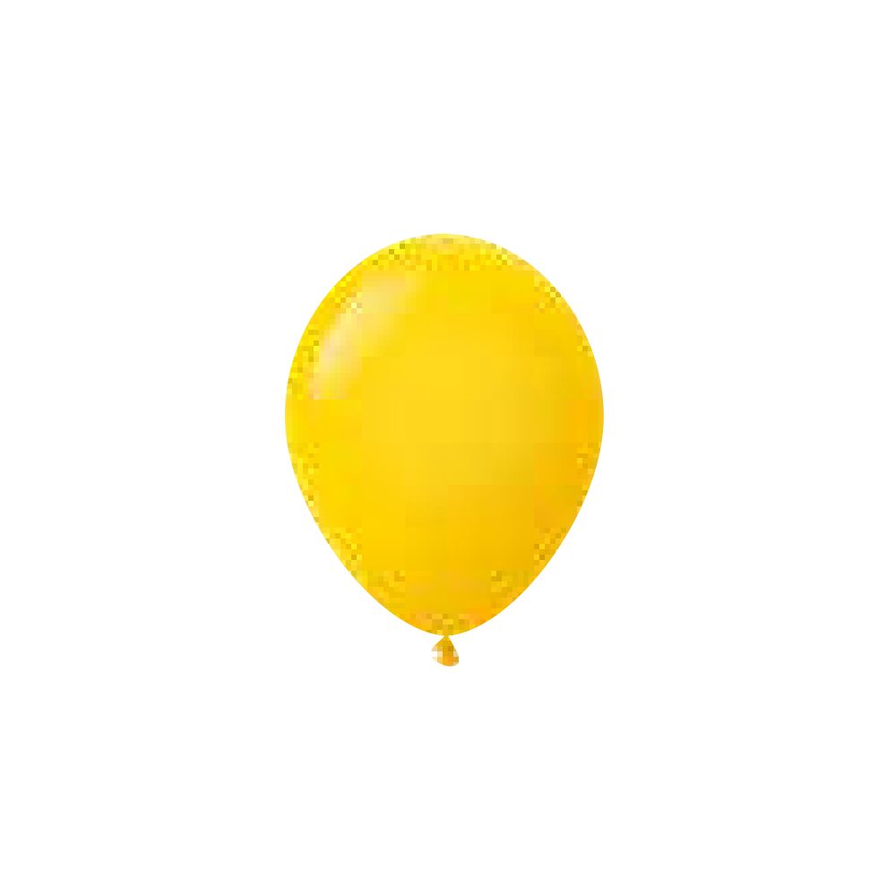 [711470] Globo de látex FESA — bolsa con 50 (Amarillo, #9)