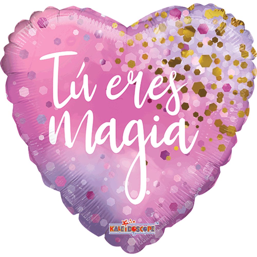 [V36021/18] Globo metálico — Amor, amistad y agradecimiento
