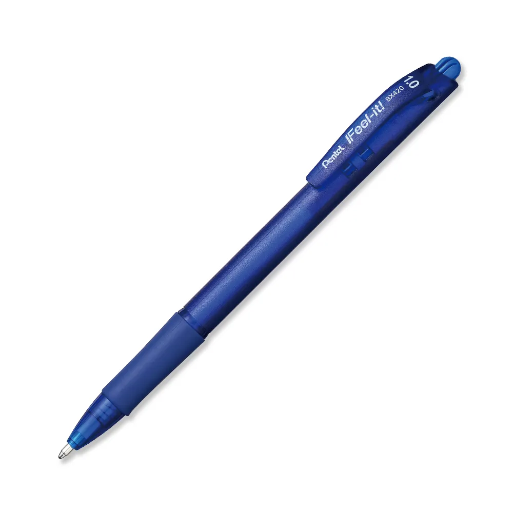 Bolígrafo Pentel Feel retráctil BX420