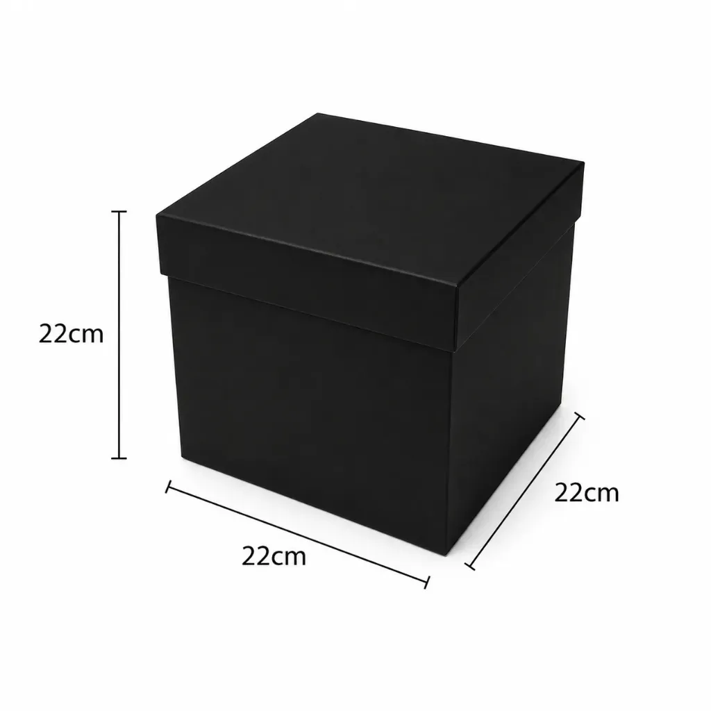CAJA CUBO MICROCORRUGADO #22