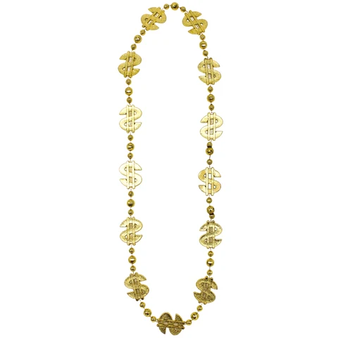 COLLAR SIGNO DE DOLLAR C/12PZ CLLR-322
