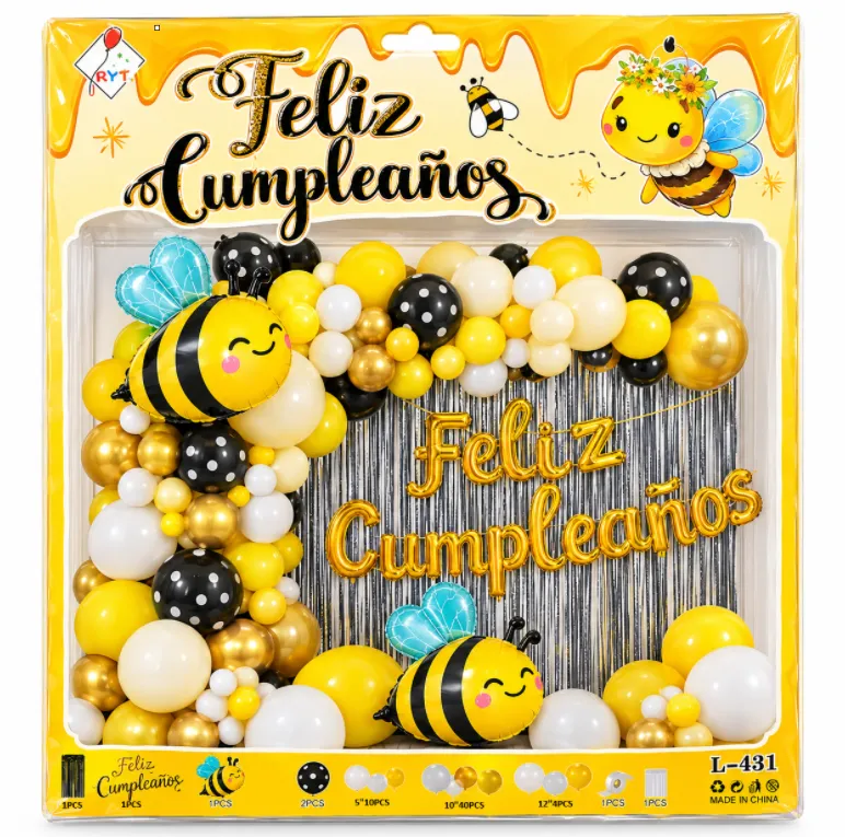 SET DE GLOBOS ABEJITAS L-431