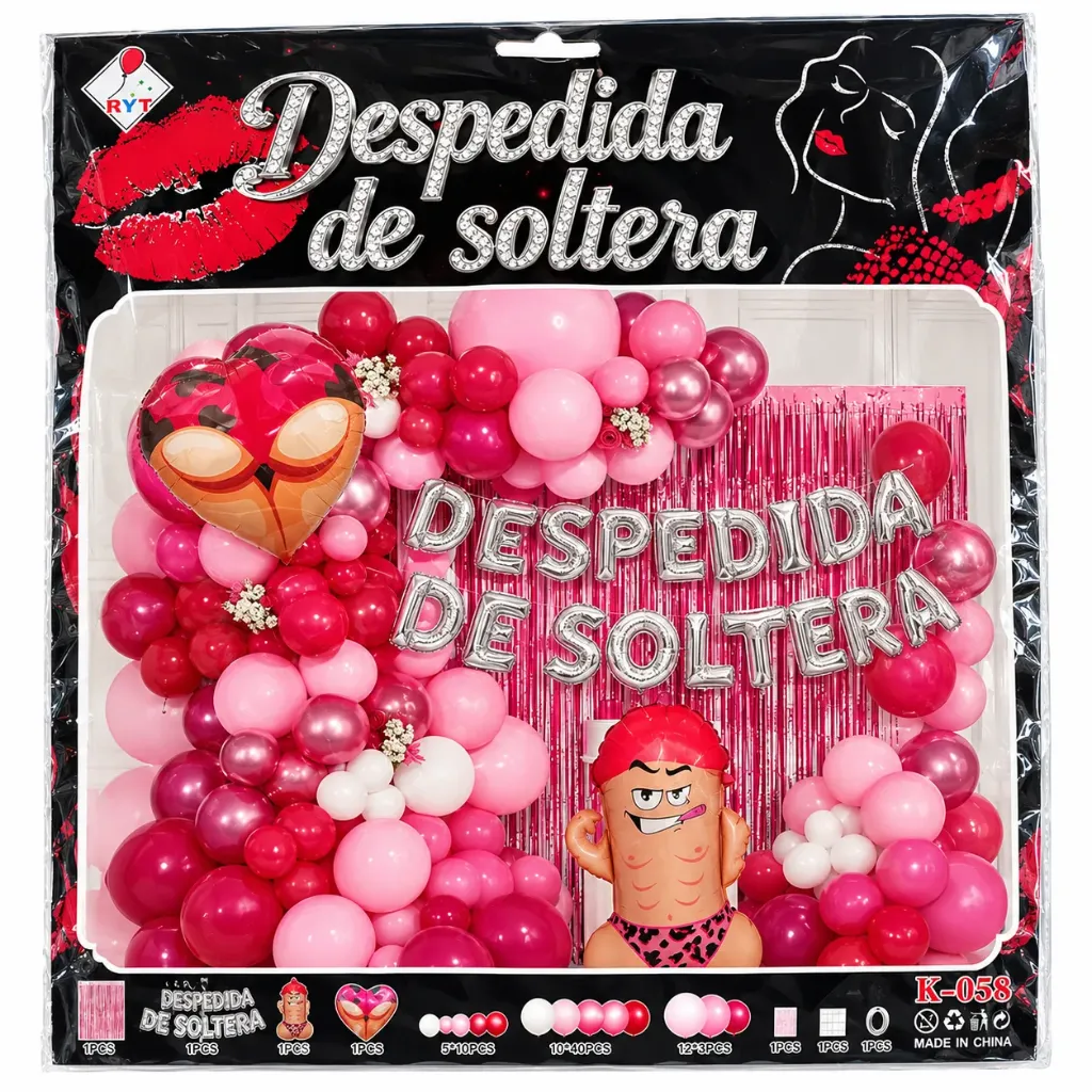 SET DE GLOBOS DESPEDIDA DE SOLTERA K-058