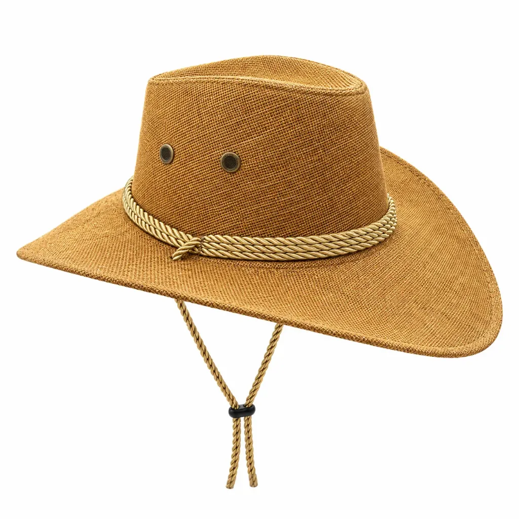 SOMBRERO TEXANO YUTE BEIGE