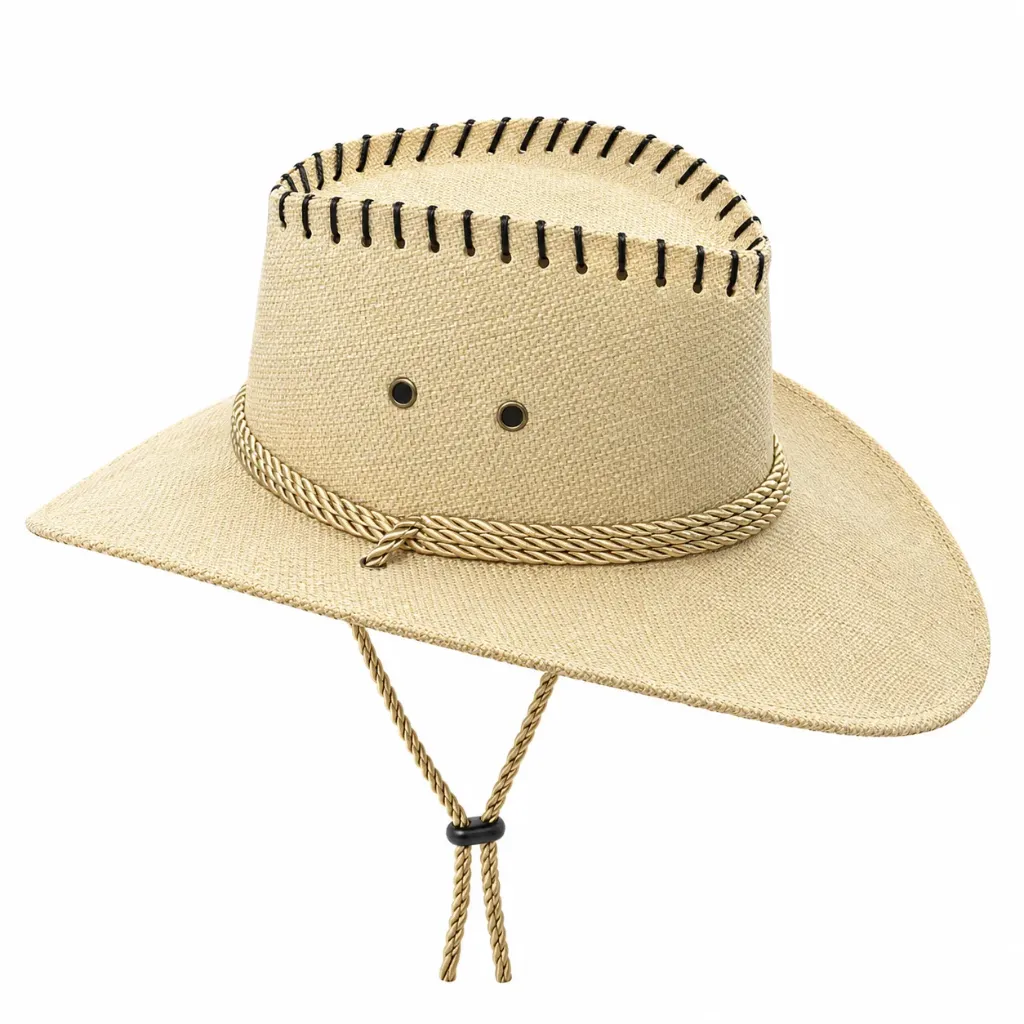 SOMBRERO TEXANO YUTE PERLA