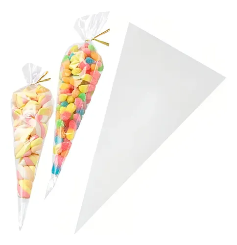 [370852] BOLSA CONO CHICO LISO 8X20 50PZ