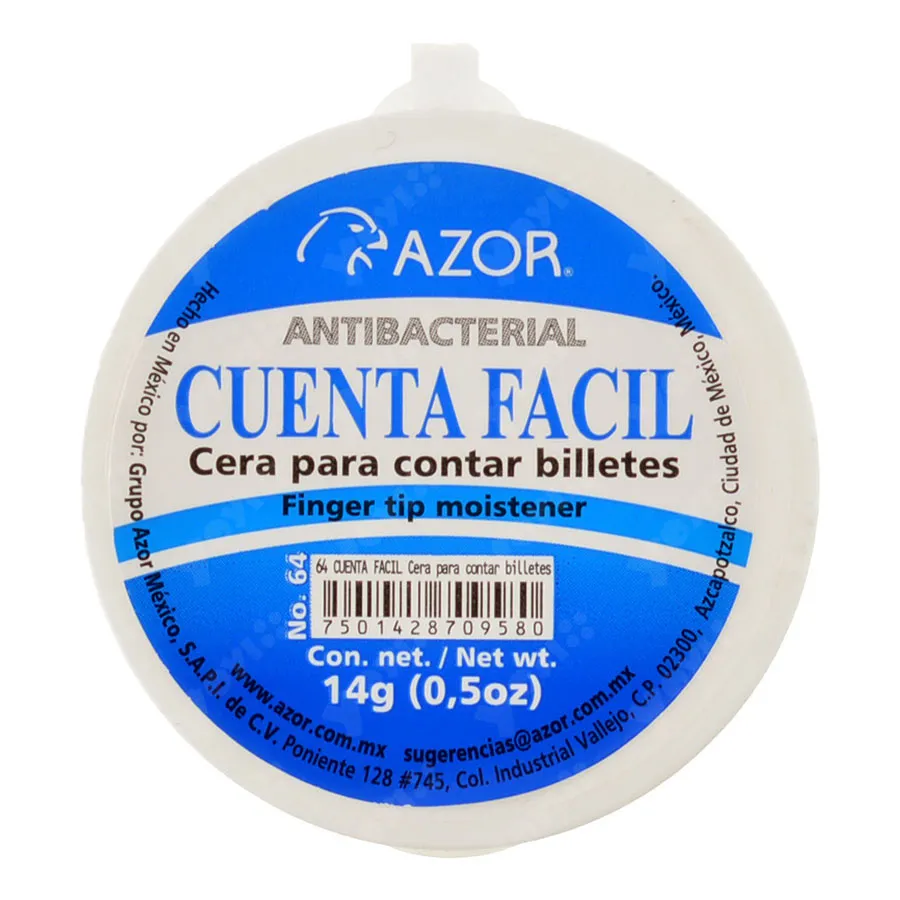 [7501428709580] CERA CUENTA FACIL 64 AZOR 14G.