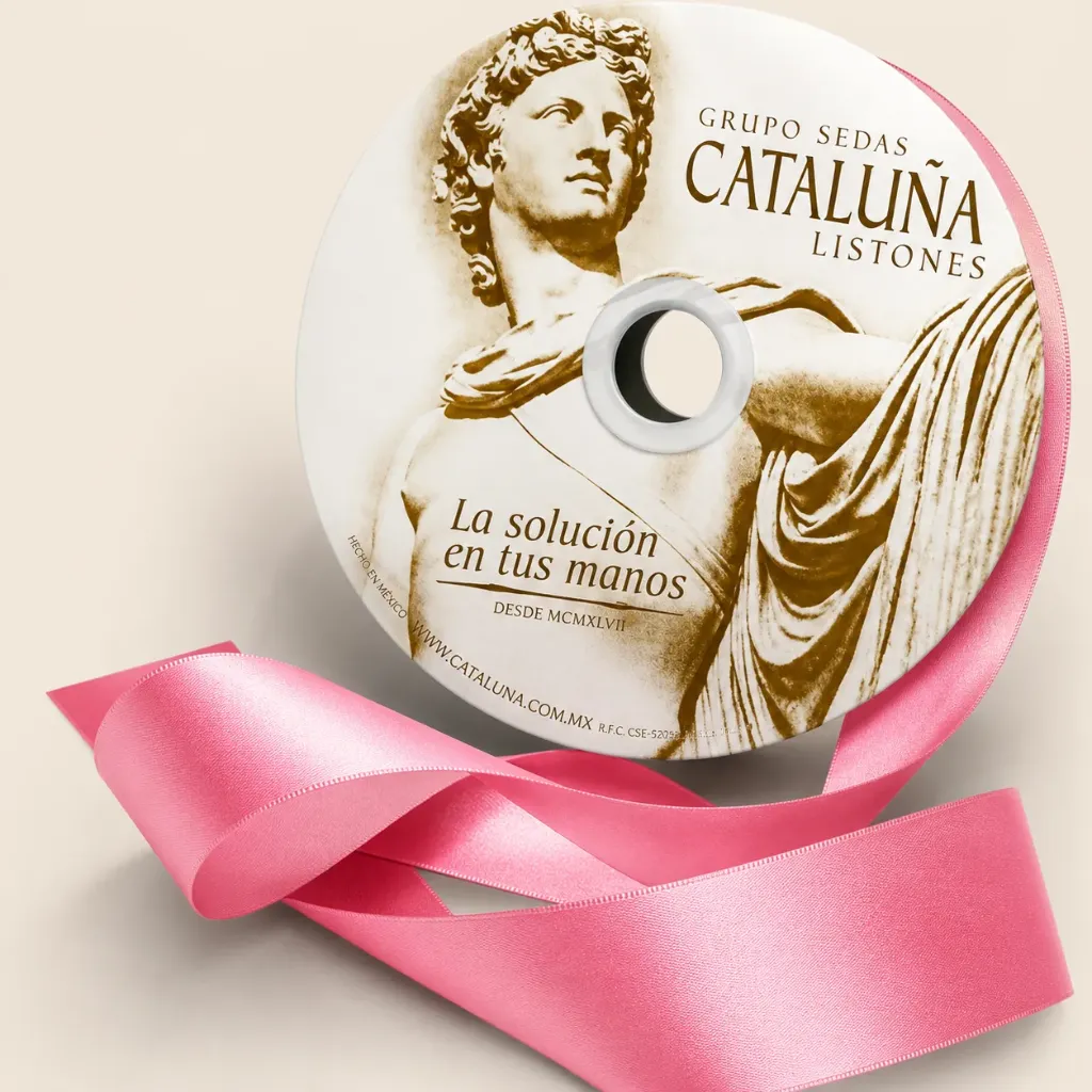 LISTON CATALUÑA SATINADO 151/9 HOT PINK ROLLO C/50 MTS