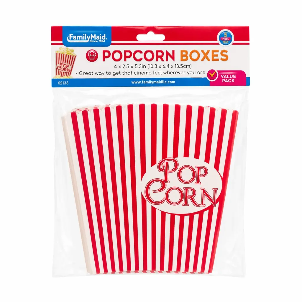 CAJAS PARA PALOMITAS 5PC 4X2.5X5.3 DE62133