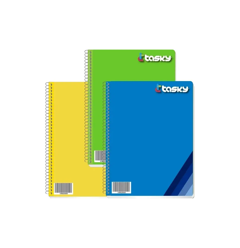 [7506129435066] CUADERNO PROFESIONAL TASKY 100H. ESPIRAL RAYA